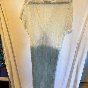 Sheer Ombre Maxi Dress